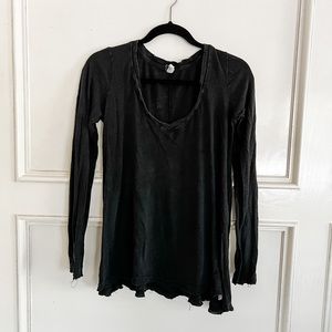 Free People We The Free Distressed Tee